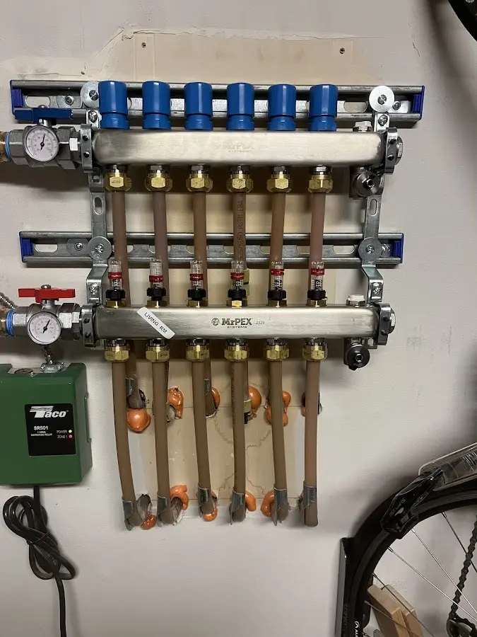 Plumber performing Leak Detection at a residential property in Jerome